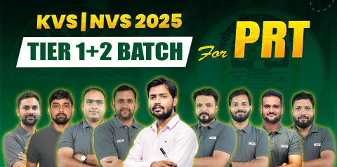 KVS/NVS (Tier I + Tier II) PRT Batch 2025