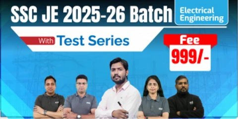 SSC JE Electrical Engineering Batch 2025-26